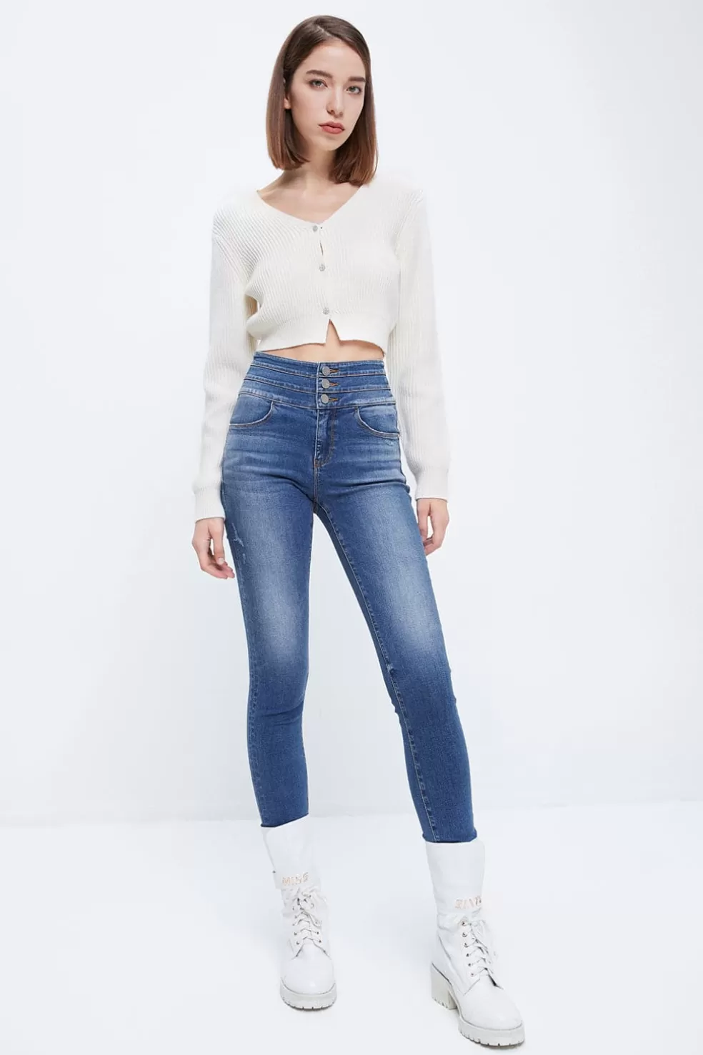 Hoch Sitzende Rohrenjeans-Miss Sixty Flash Sale