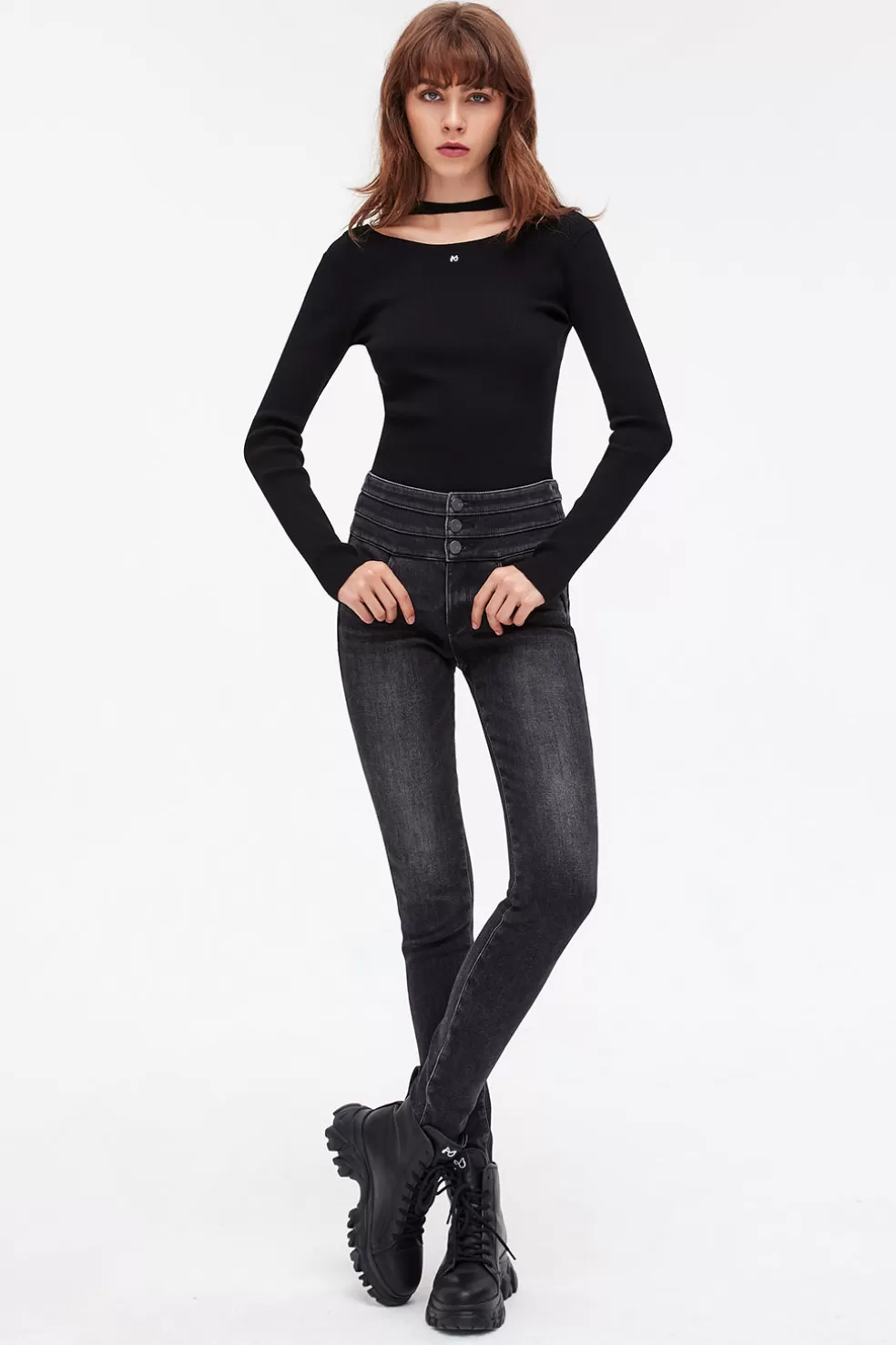 Jeans Mit Hoher Taille-Miss Sixty New