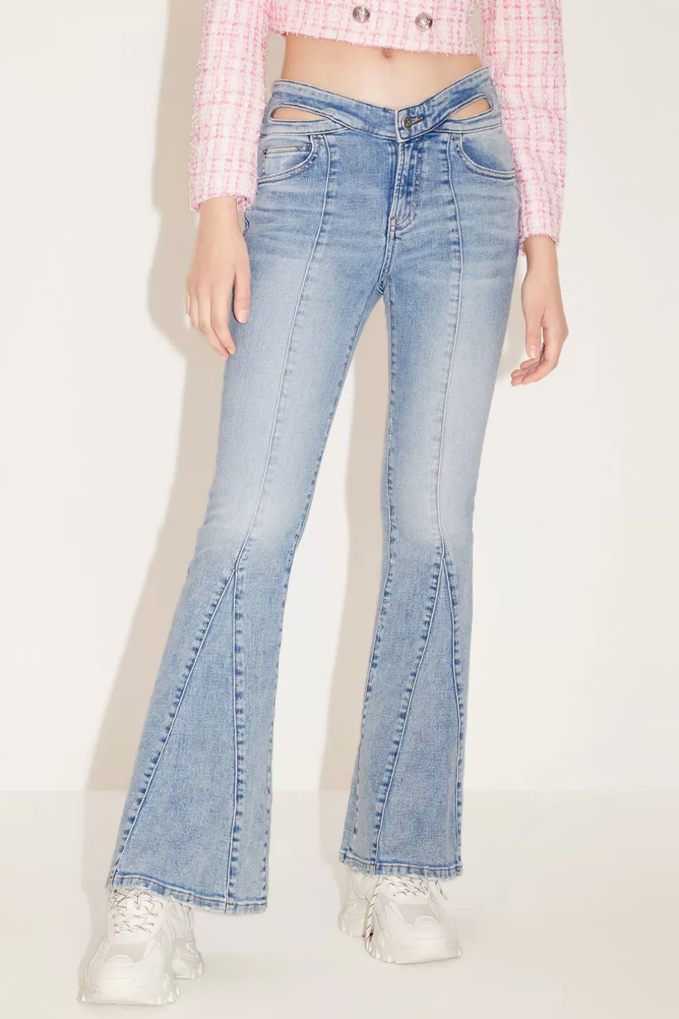 Sexy Low-Rise Slim Fit Bootcut-Jeans-Miss Sixty Best