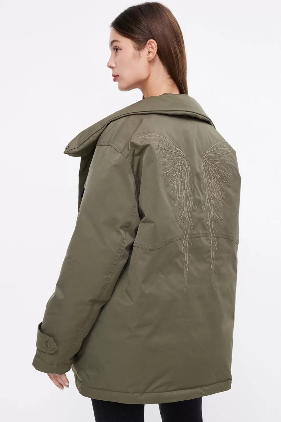 Warme Cargo-Daunenjacke Aus Der Angel Collection In-Miss Sixty Store